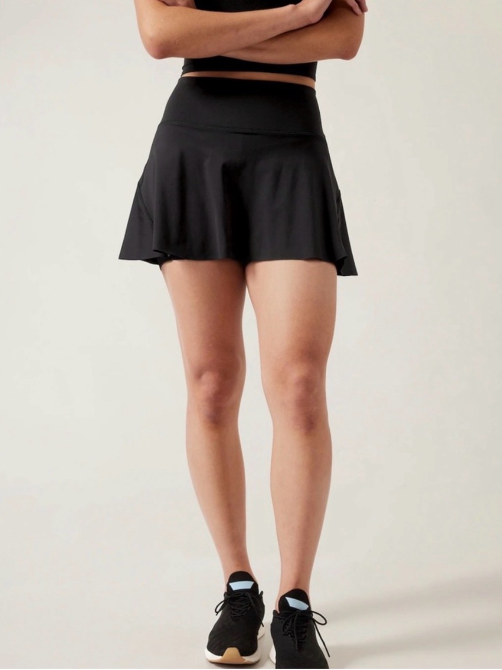Athleta ace Black Mini Skirt xxs golf tennis skort